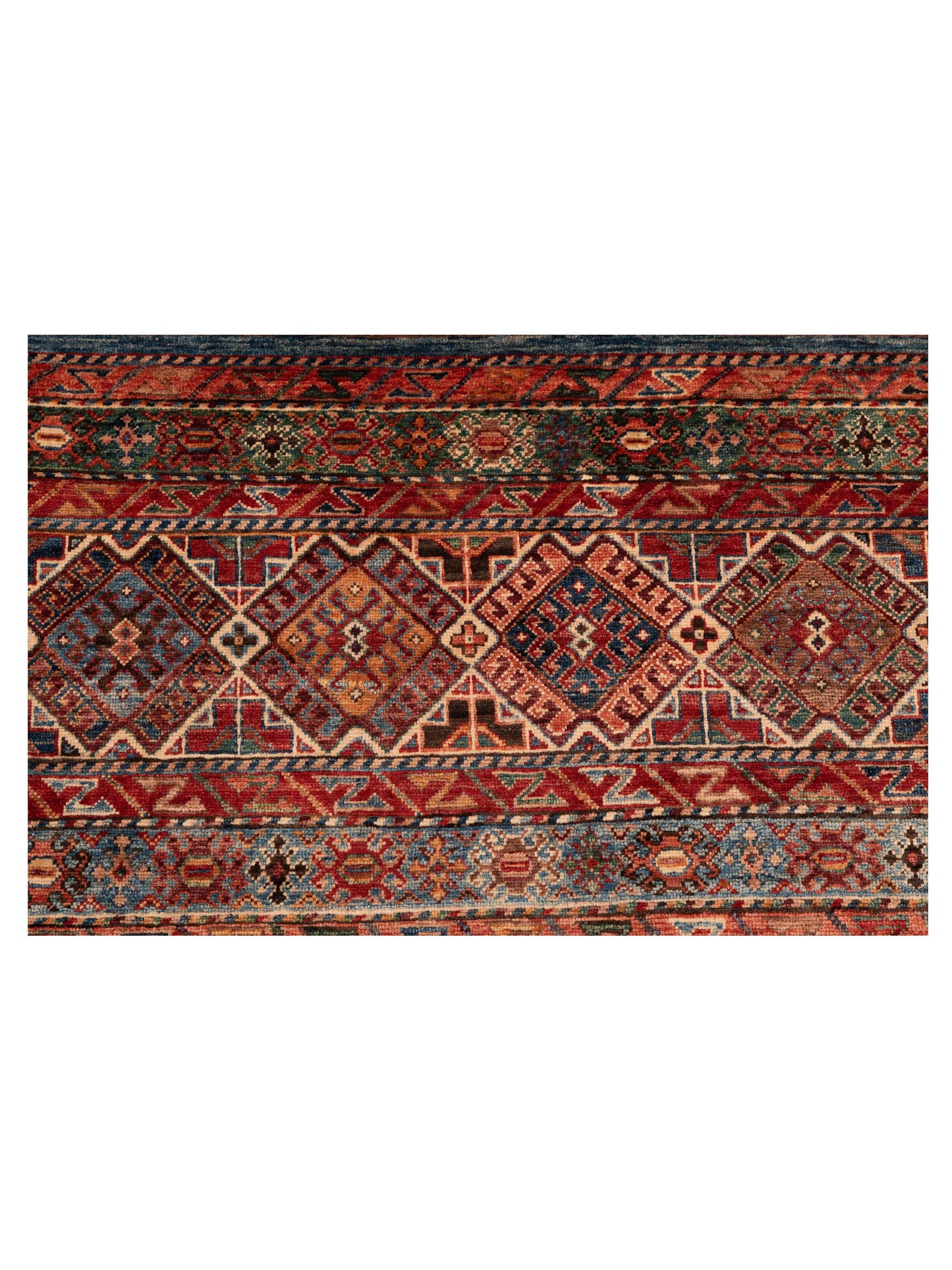 Nomad Horosan 145486 Multi  Tribal Hand Knotted Rug