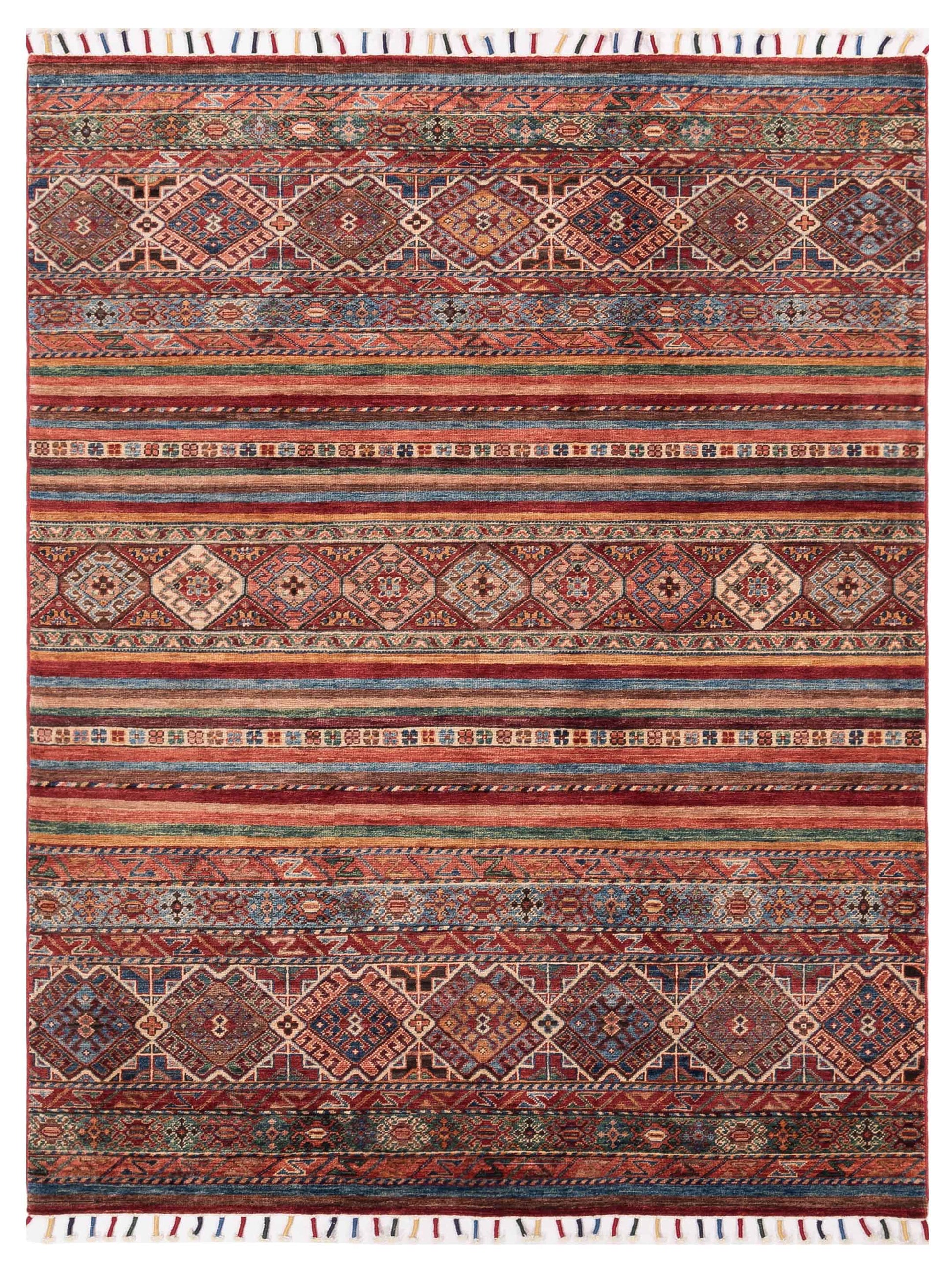 Nomad Horosan 145486 Multi Tribal Hand Knotted Rug