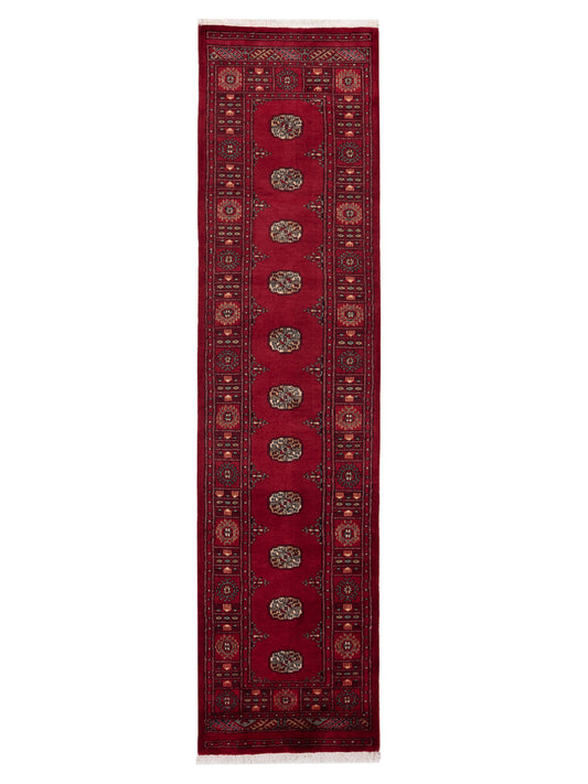 Nomad Bokhara 145621 Red Traditional Hand Knotted Rug