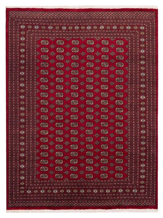 Nomad Bokhara 145691 Red Traditional Hand Knotted Rug