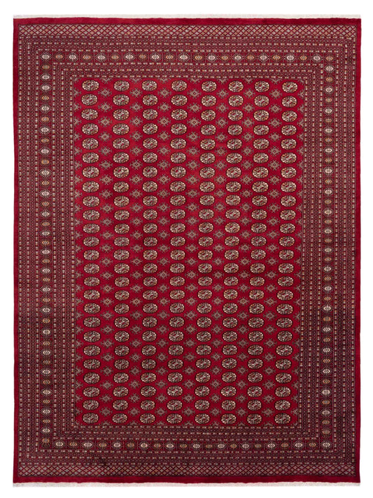 Nomad Bokhara 145701 Red Traditional Hand Knotted Rug