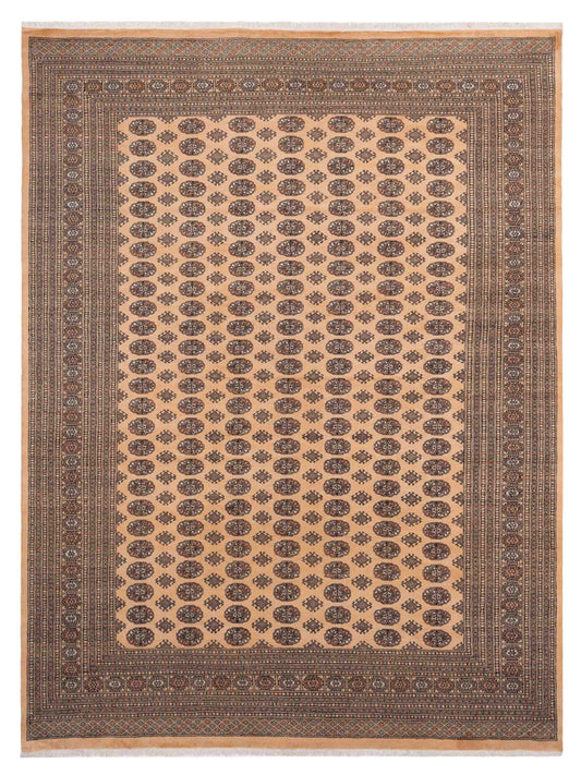 Nomad Bokhara 145703 Beige Traditional Hand Knotted Rug