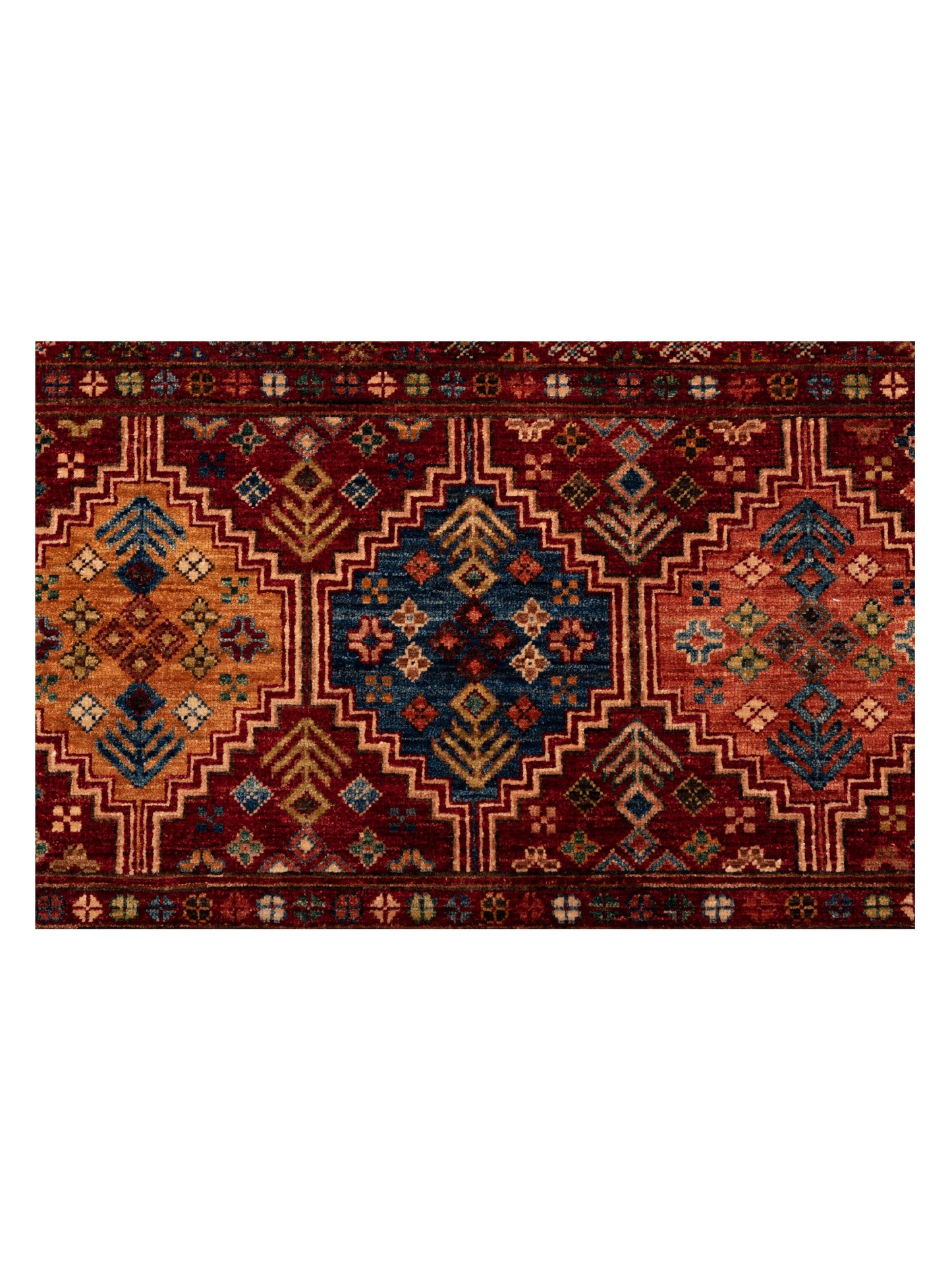 Nomad Horosan 145975 Multi  Tribal Hand Knotted Rug