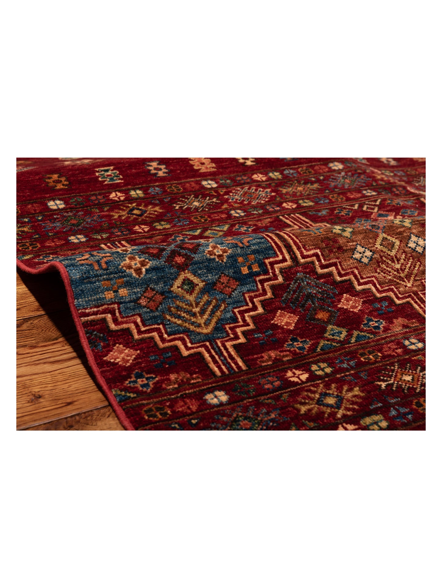 Nomad Horosan 145975 Multi  Tribal Hand Knotted Rug