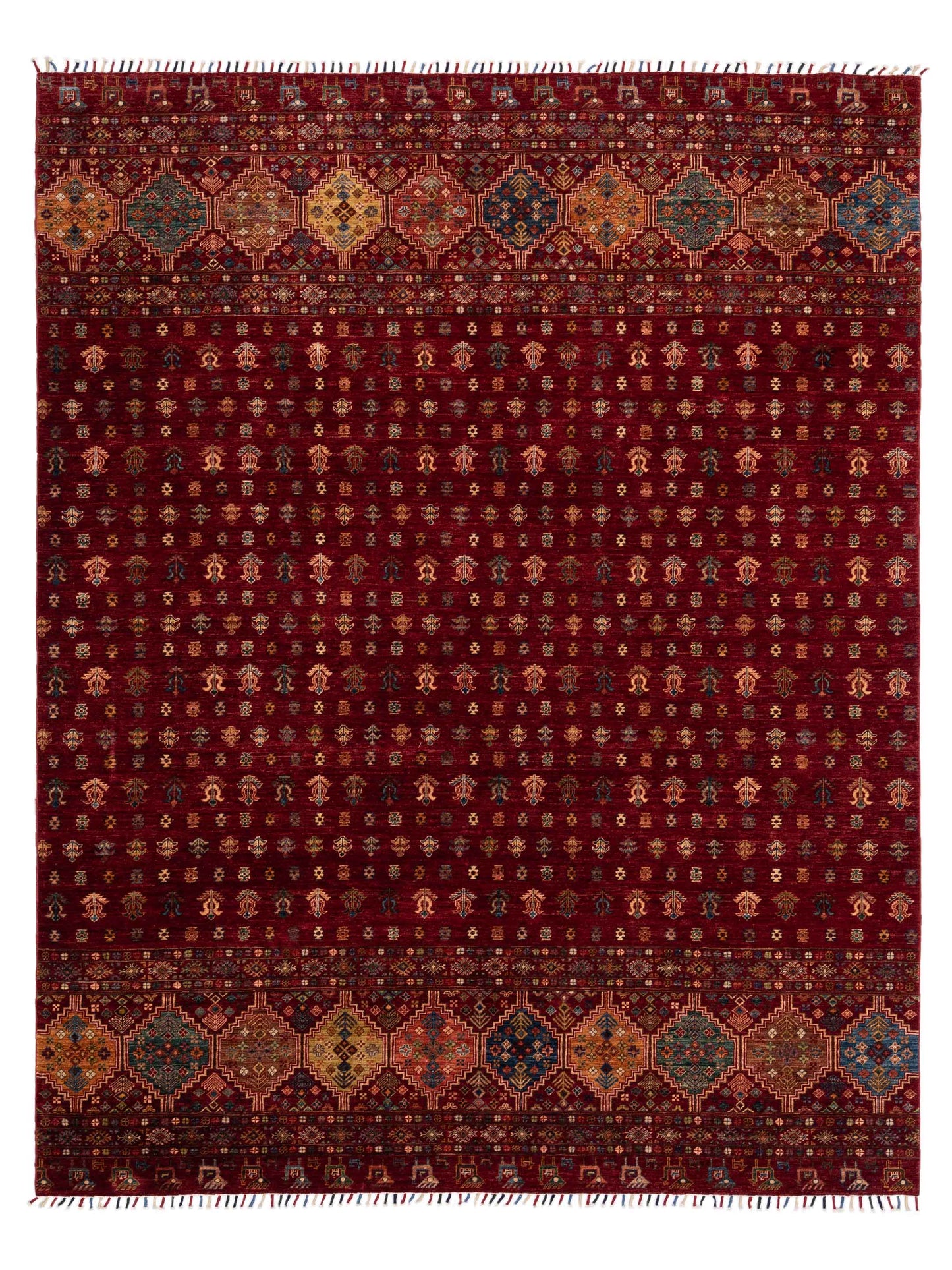 Nomad Horosan 145975 Multi Tribal Hand Knotted Rug