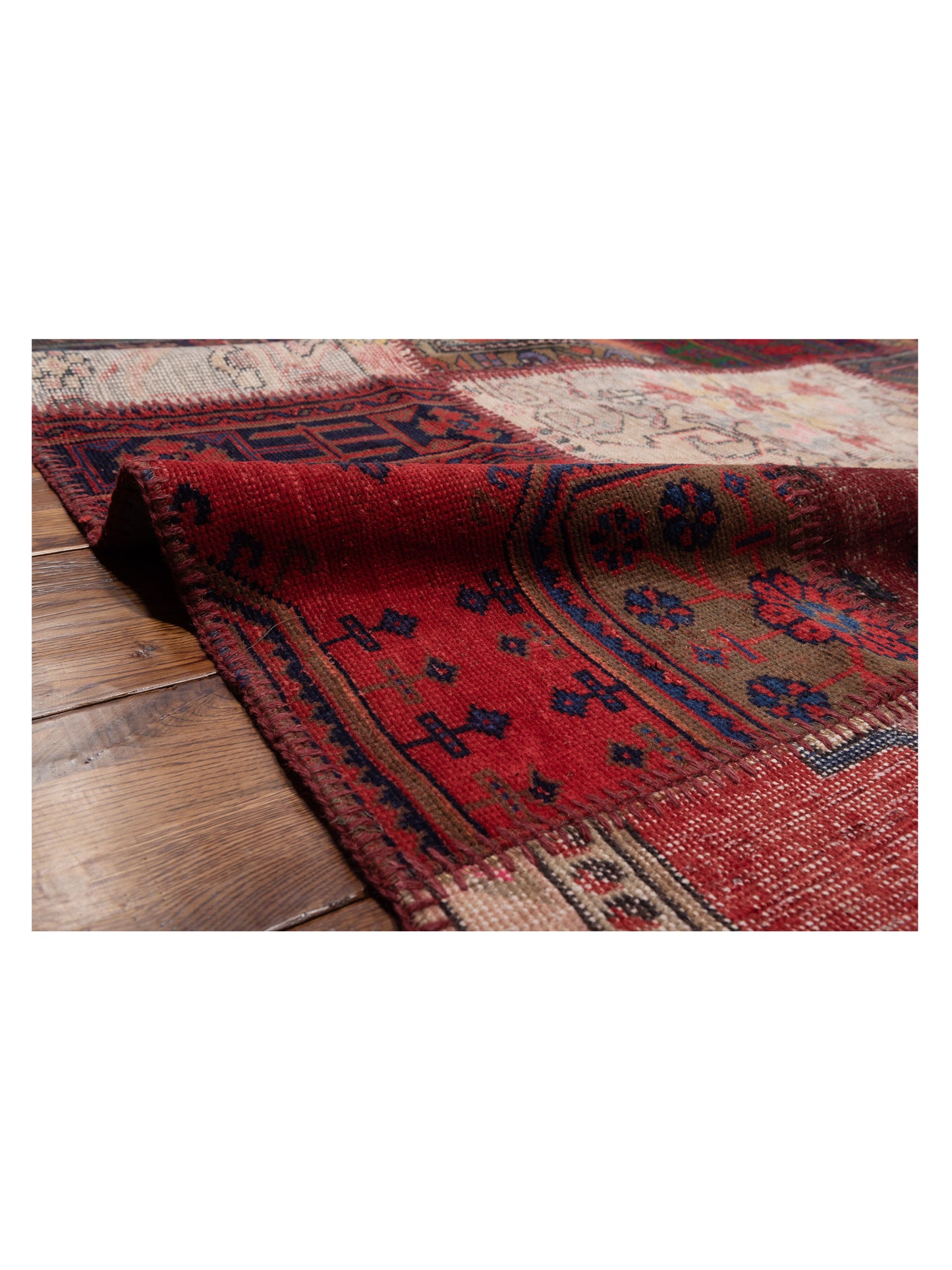 Pasha Turkish Vestige Patchwork 146052 Multi  Contemporary Hand Knotted Rug