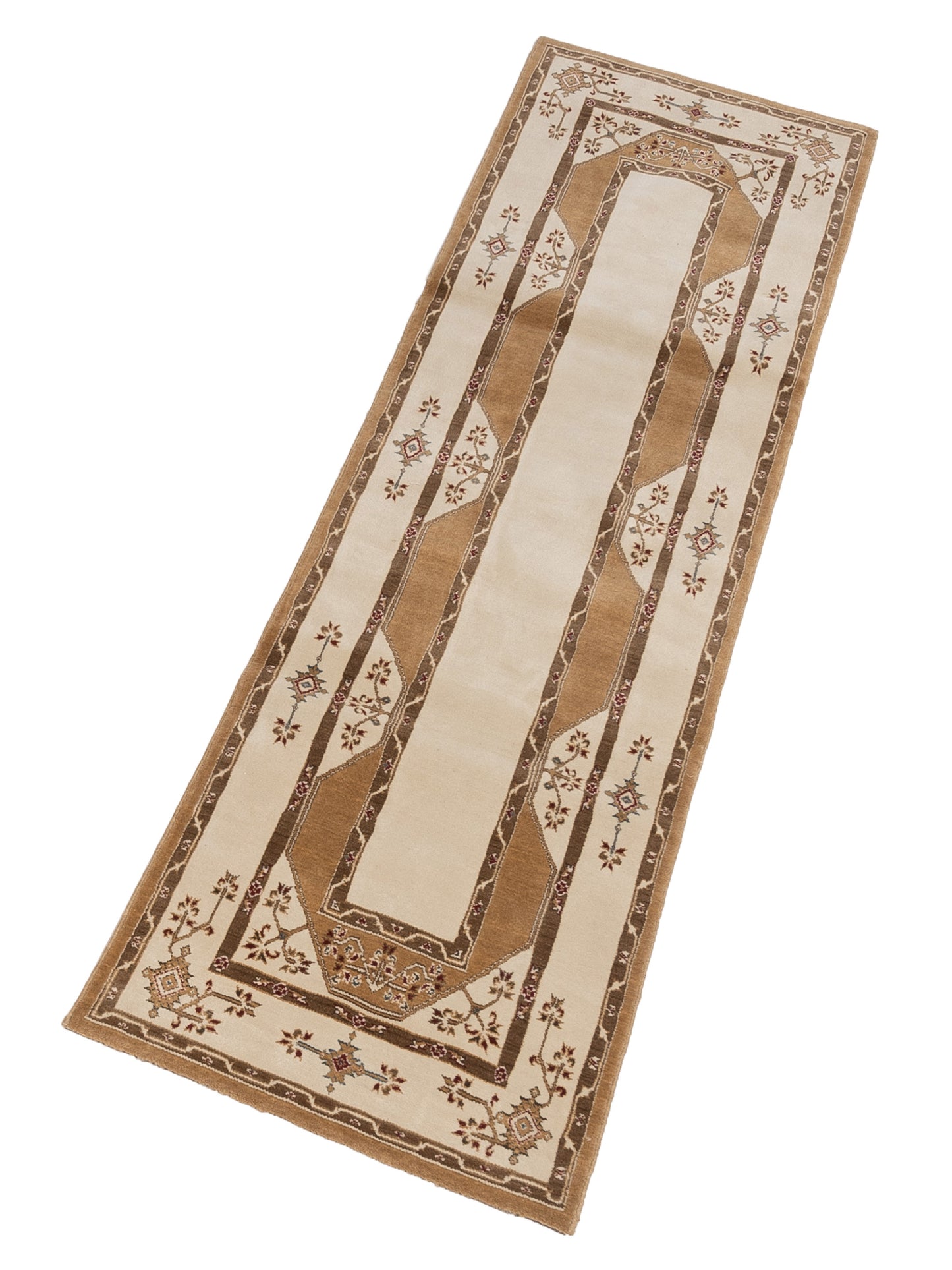 Bergamo Alara 146353 Ivory Gold Traditional Machine Made Rug