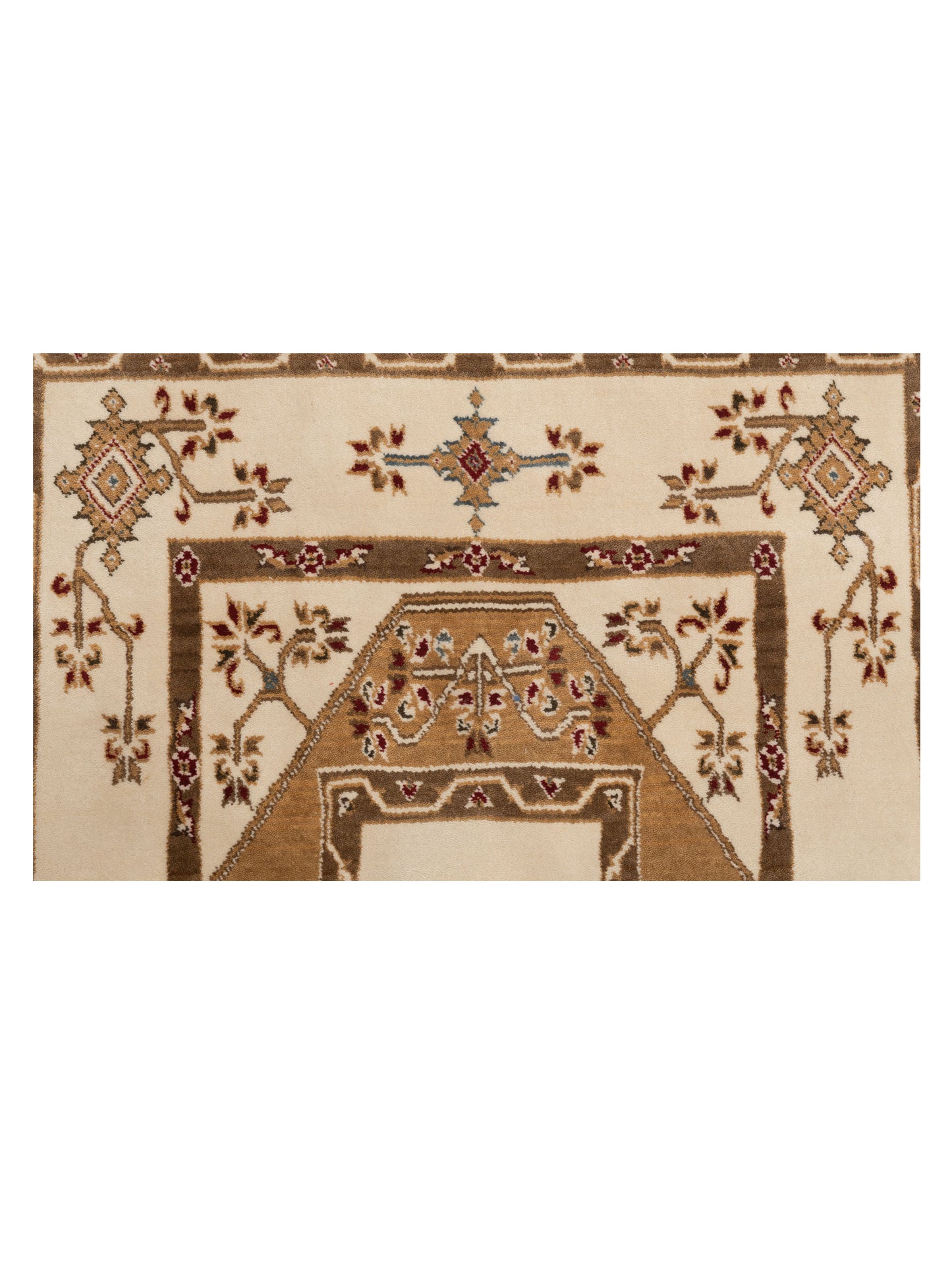 Bergamo Alara 146353 Ivory Gold Traditional Machine Made Rug