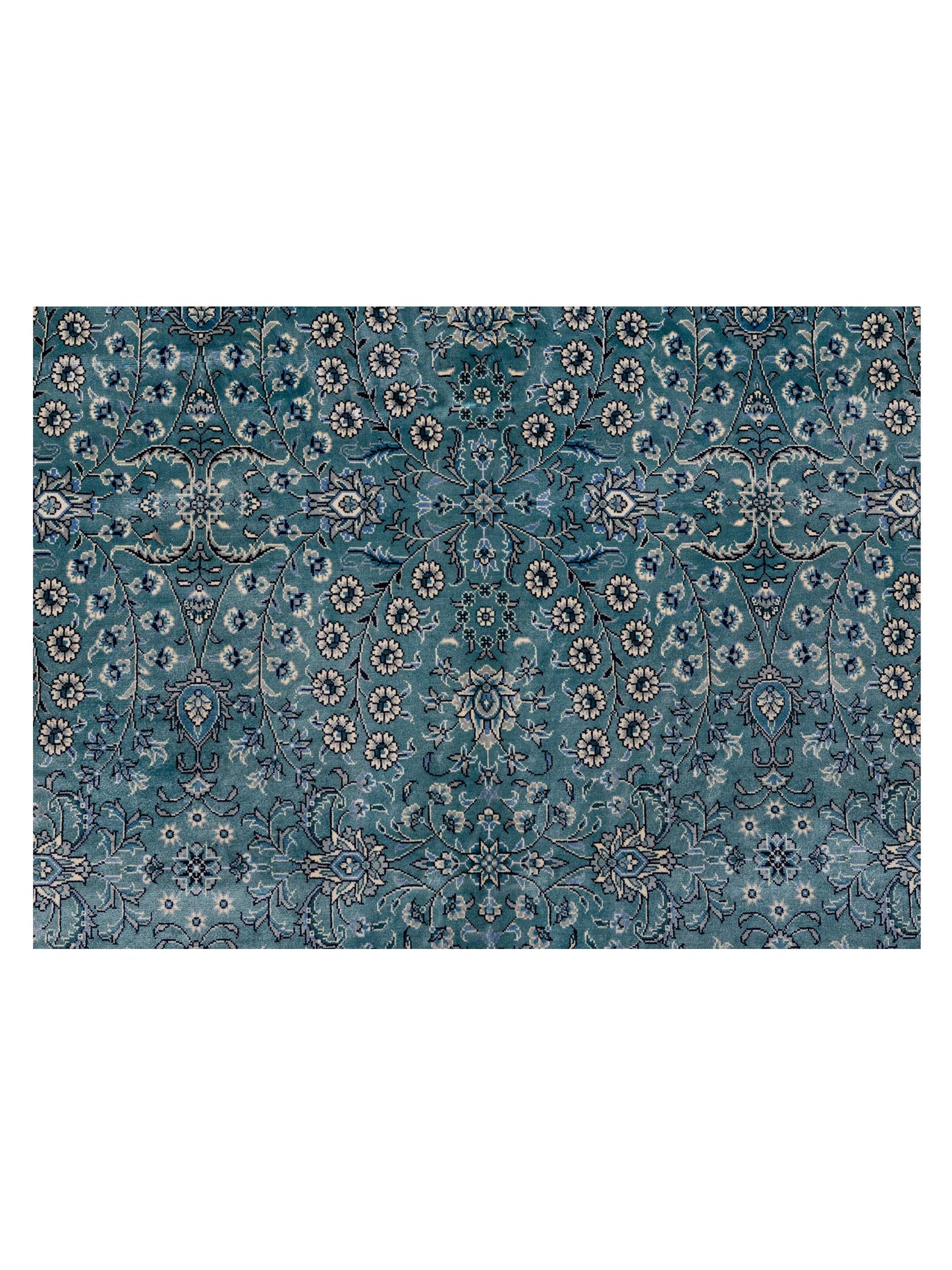 Pasha Elegance 146856 Sea Blue Navy Traditional Hand Knotted Rug