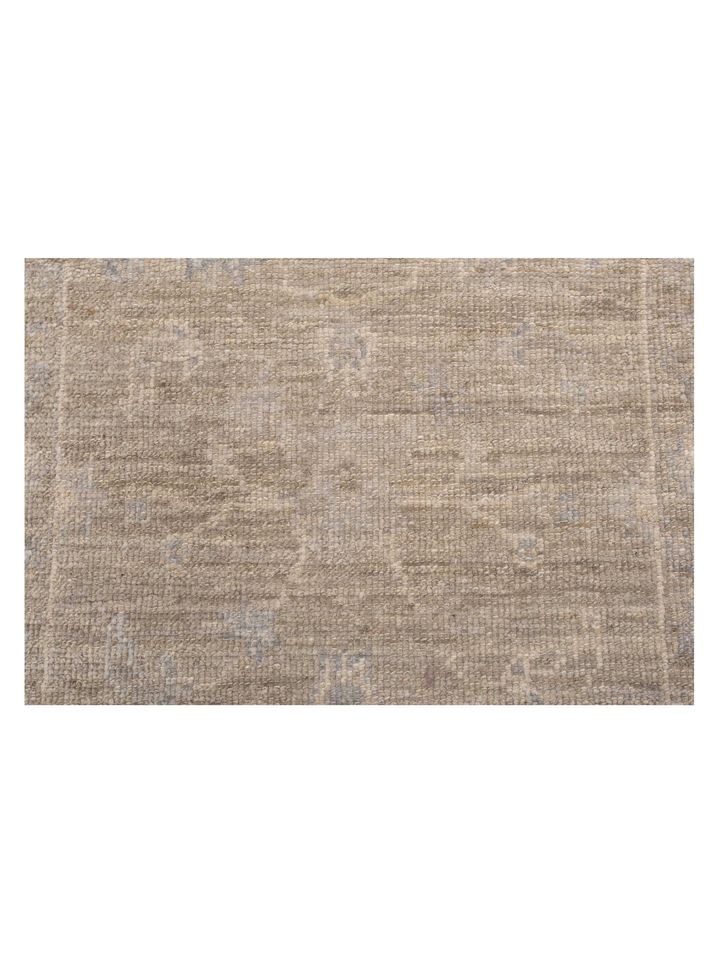 Authentic Angora Oushak Bade Gray Gray Traditional Hand Knotted Rug