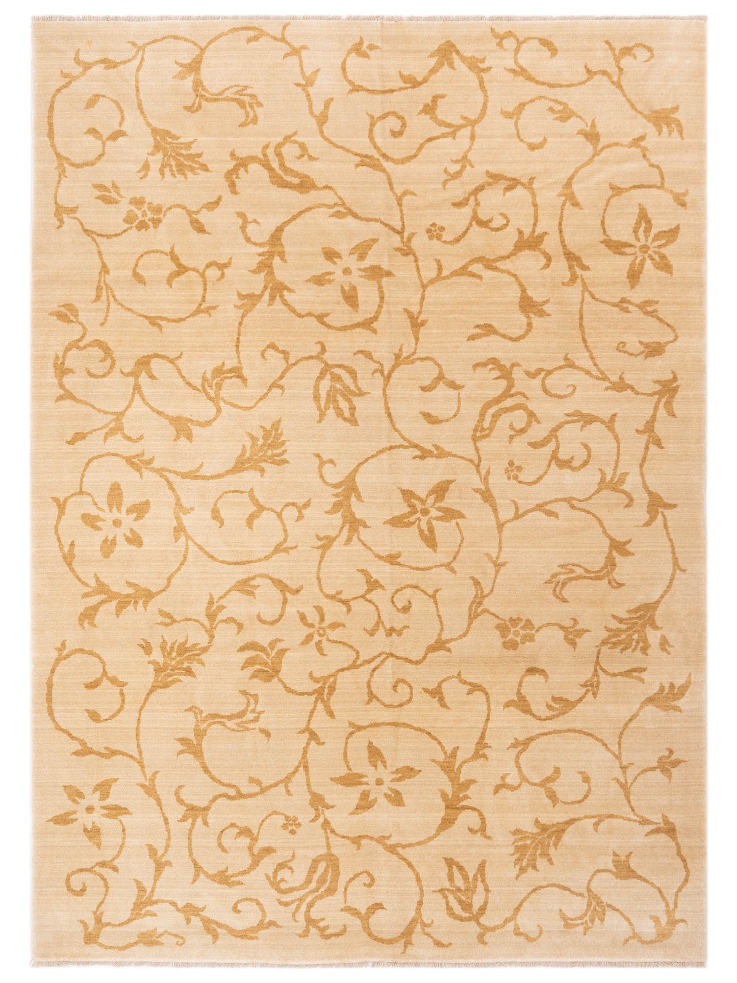 Bergamo Alara 147263 Beige Traditional Machine Made Rug