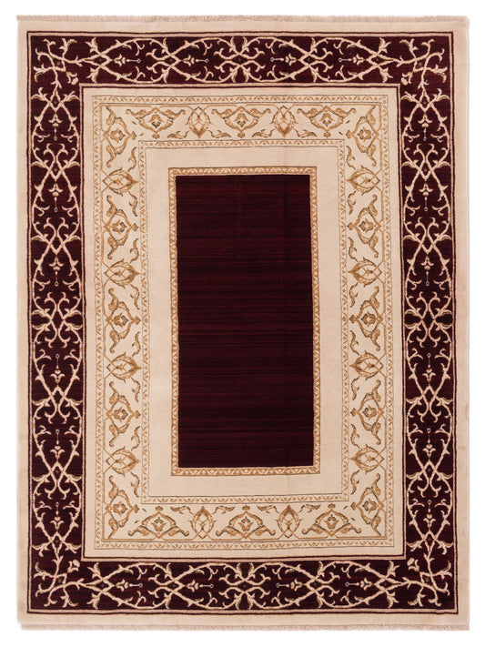 Bergamo Alara 147291 Ivory Transitional Machine Made Rug