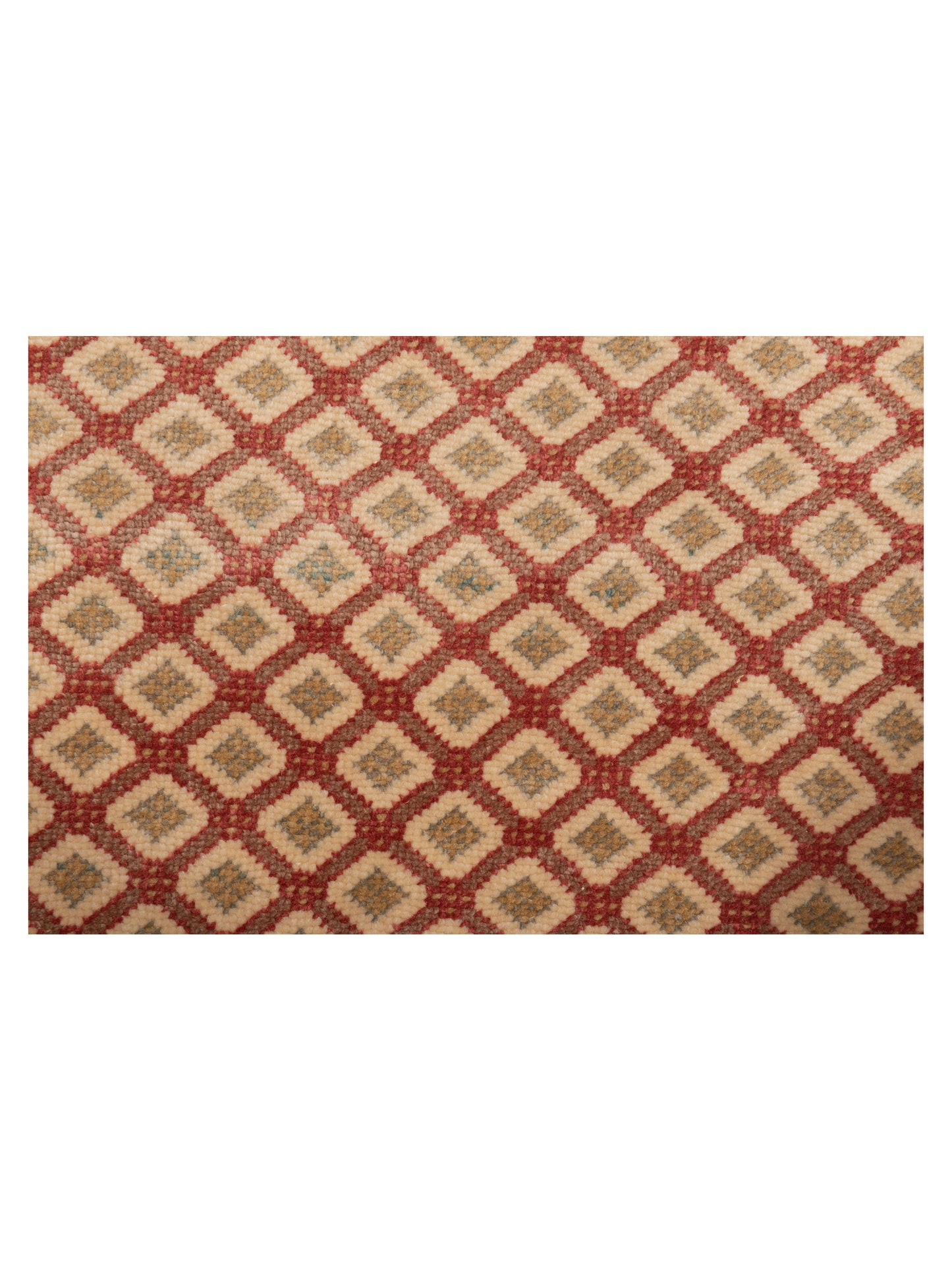 Pasha Antique Loom 147448 Rust Rust Transitional Hand Knotted Rug