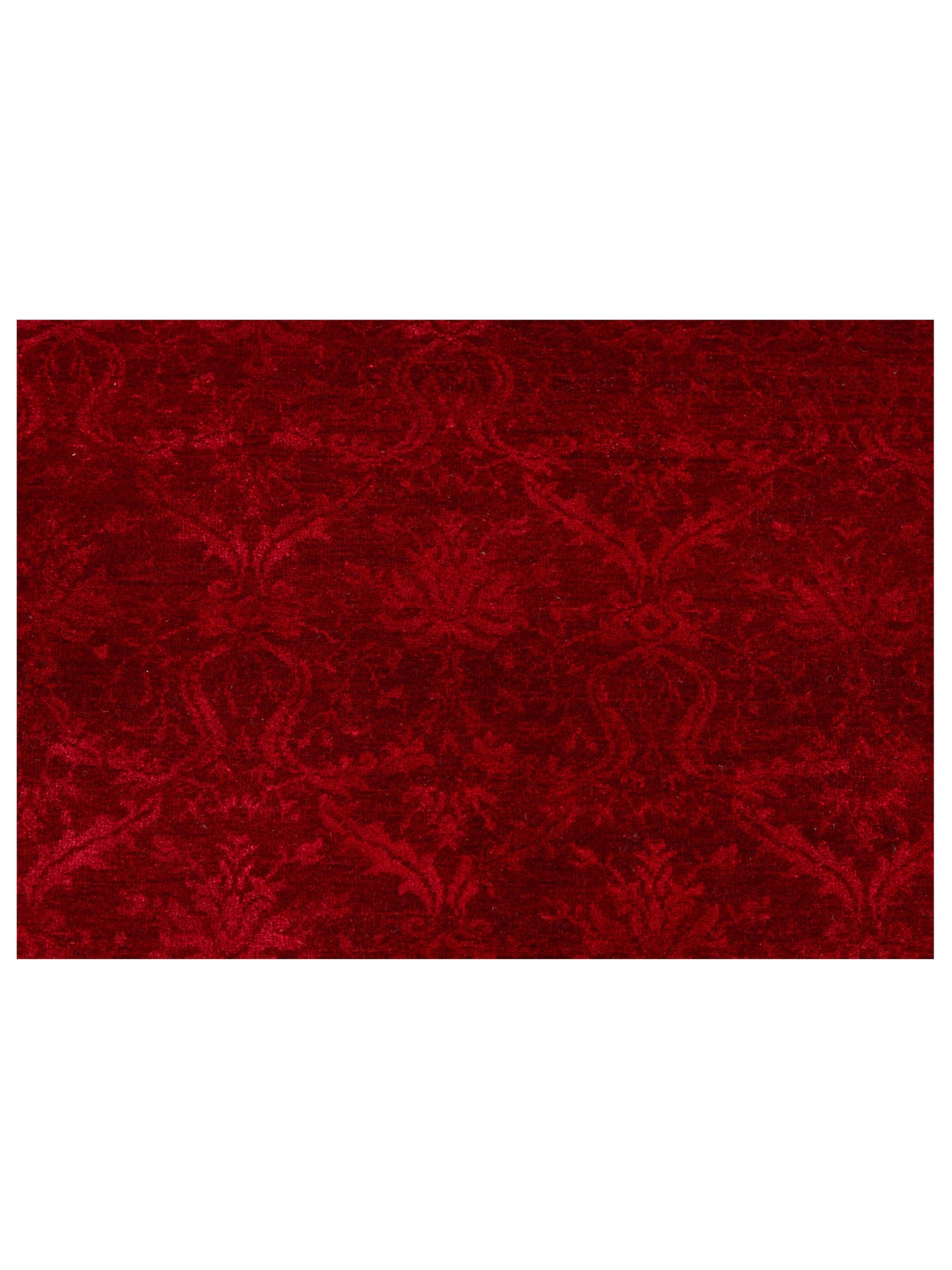 Pasha Defne Claire Red  Transitional Hand Knotted Rug