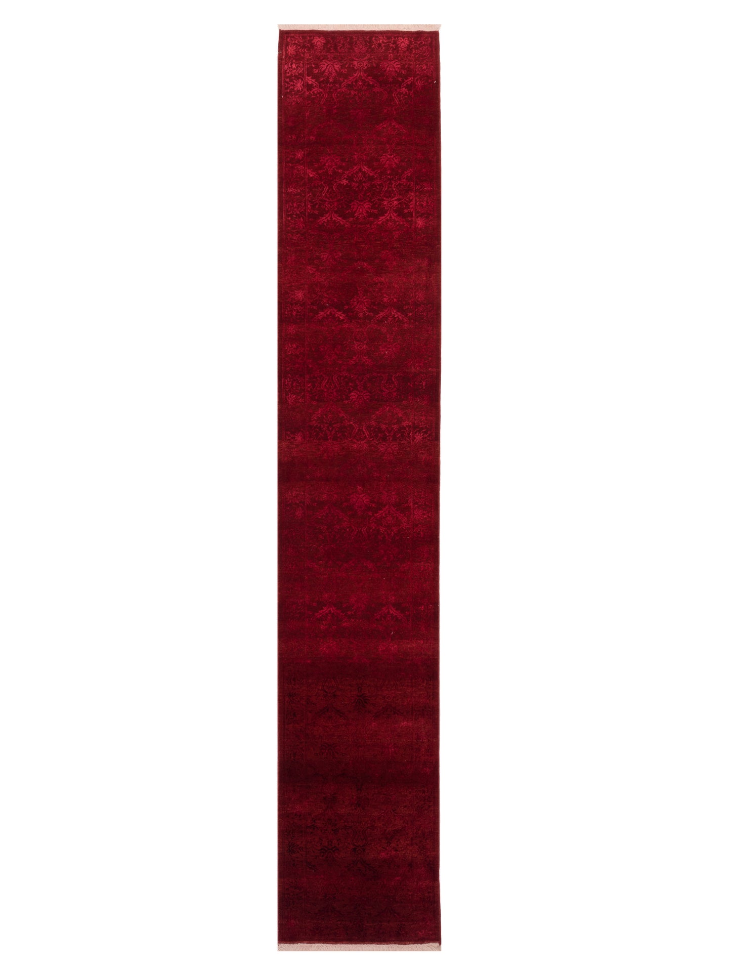 Pasha Defne Begonia Red Transitional Hand Knotted Rug