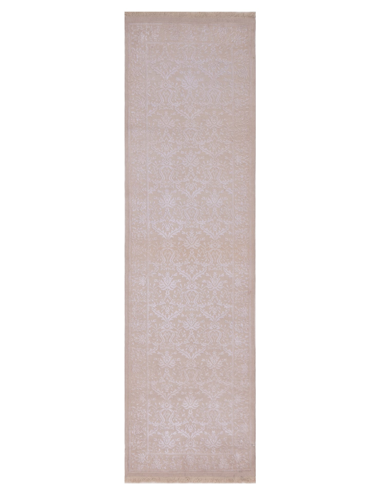 Pasha Defne Begonia Ivory Transitional Hand Knotted Rug