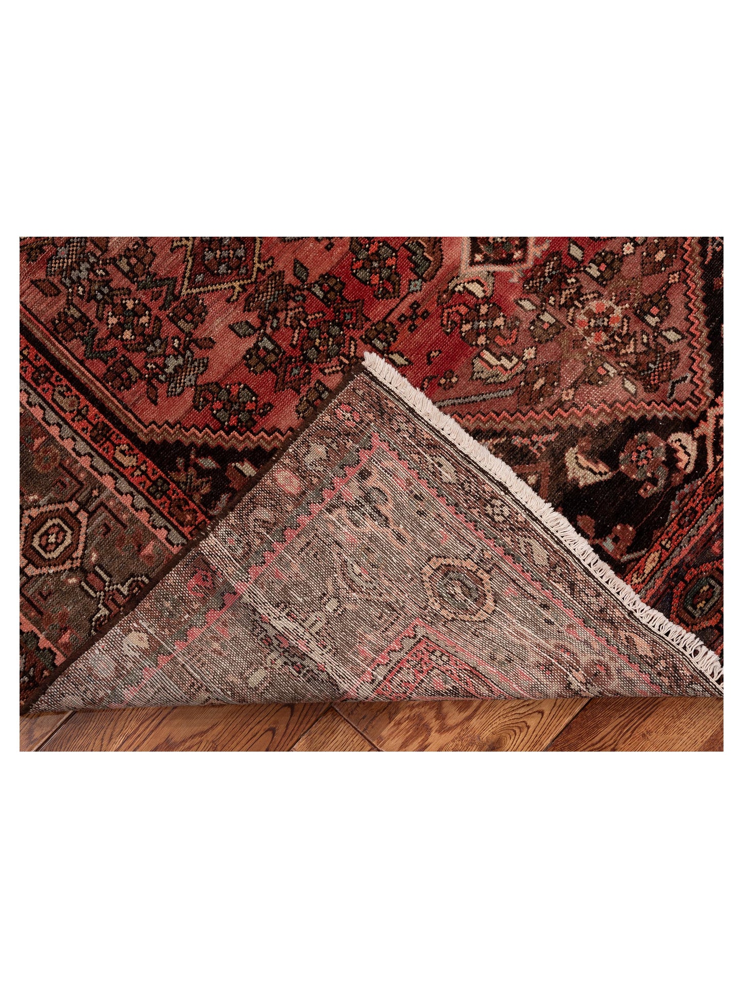 Pasha Antique Heirloom 147726 Charcoal Brown Traditional Hand Knotted Rug