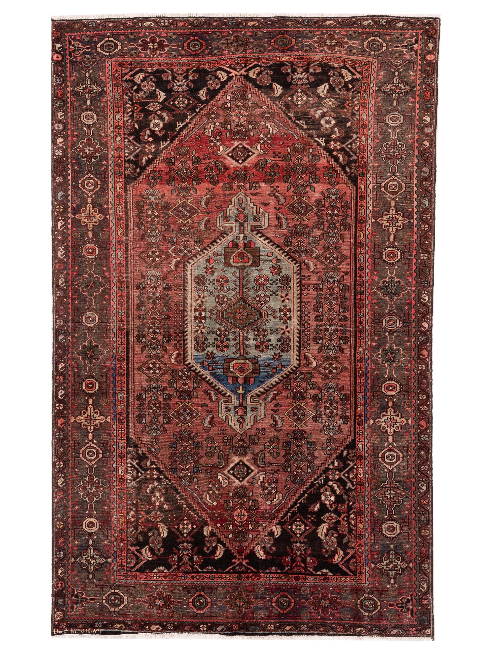 Pasha Antique Heirloom 147726 Charcoal Traditional Hand Knotted Rug