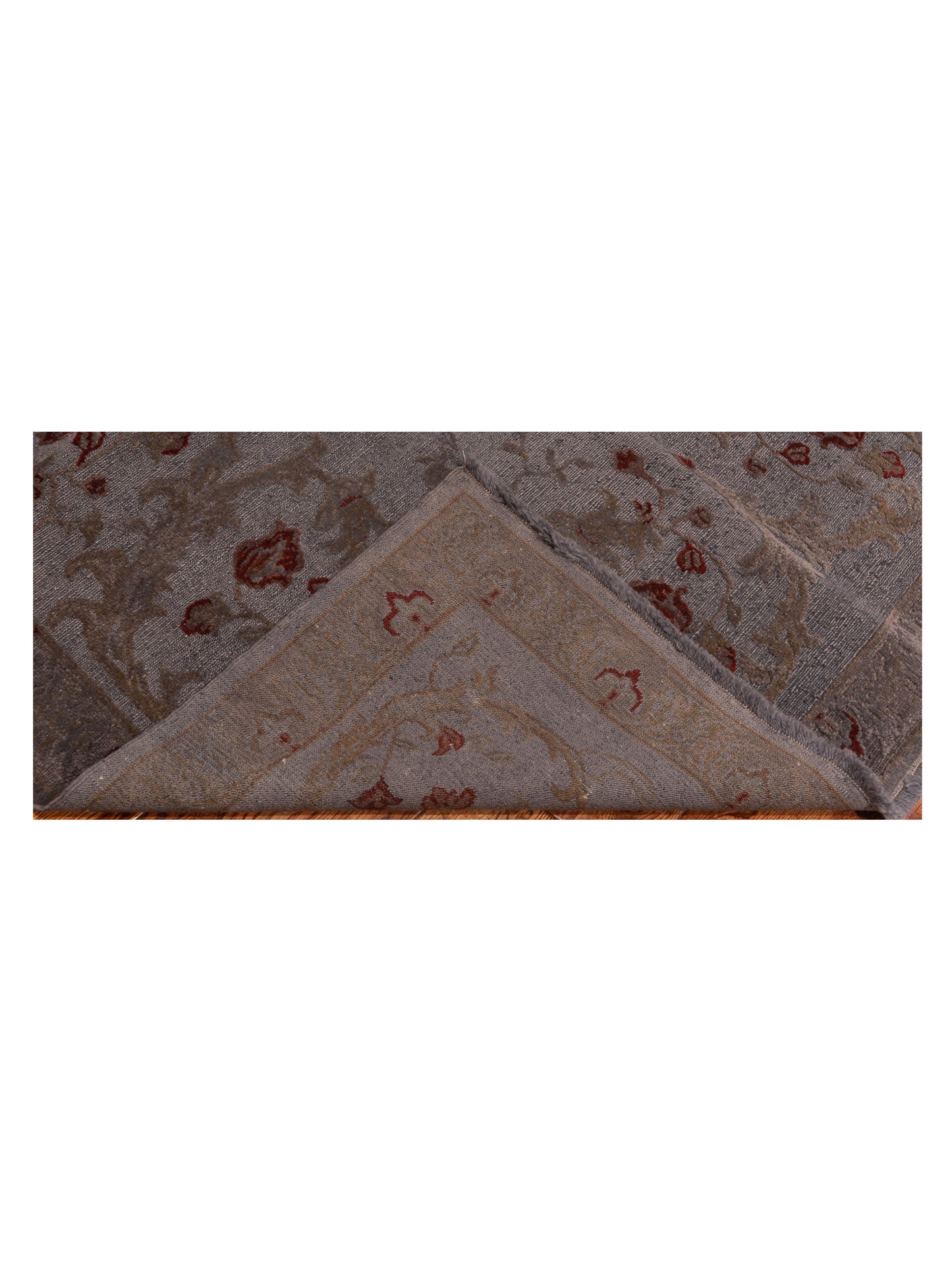 Pasha Vintage 147835 Gray Gray Contemporary Hand Knotted Rug