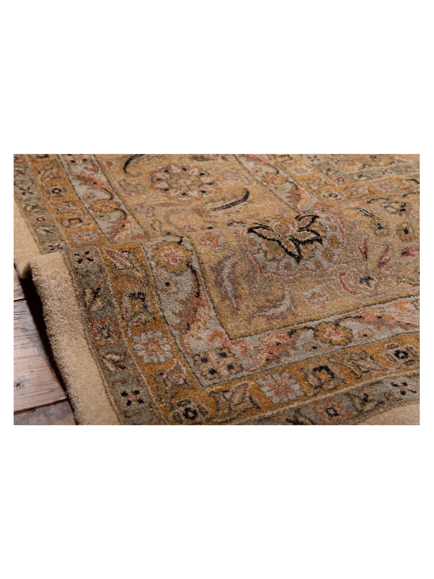 Rajpur Ghazani 147841 Multi Multi Transitional Hand Knotted Rug