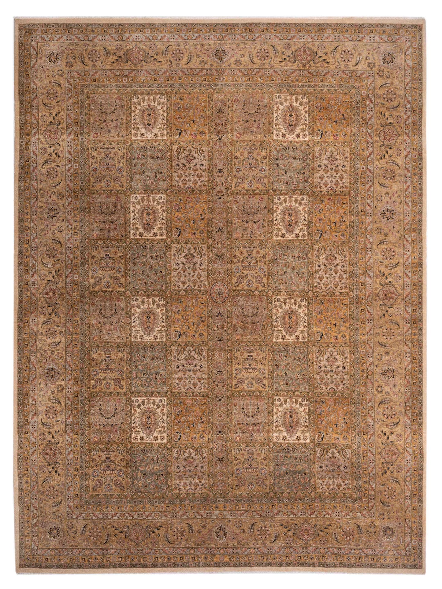 Rajpur Ghazani 147841 Multi Transitional Hand Knotted Rug