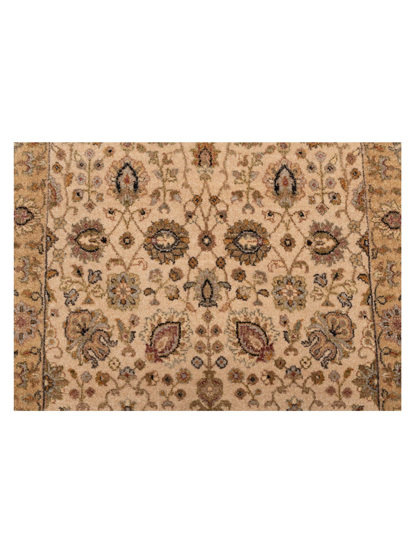 Rajpur Haji Jalili 147849 Ivory Gold Transitional Hand Knotted Rug