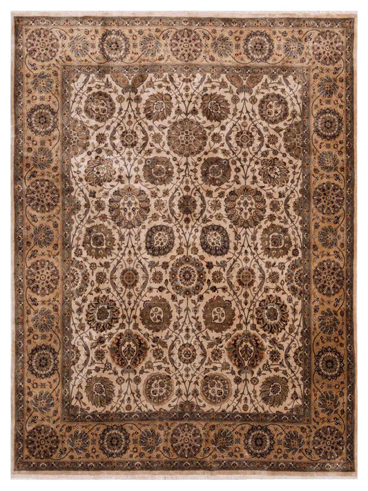 Rajpur Imperial 147851 Ivory Traditional Hand Knotted Rug