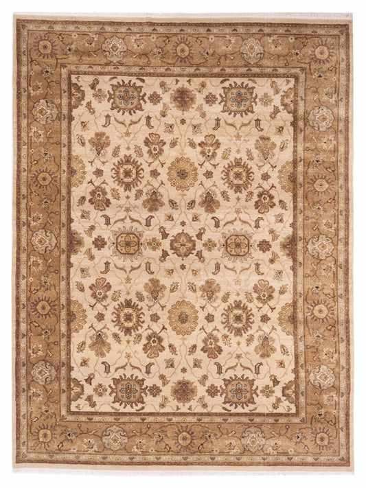 Rajpur Ghazani 148314 Ivory Transitional Hand Knotted Rug