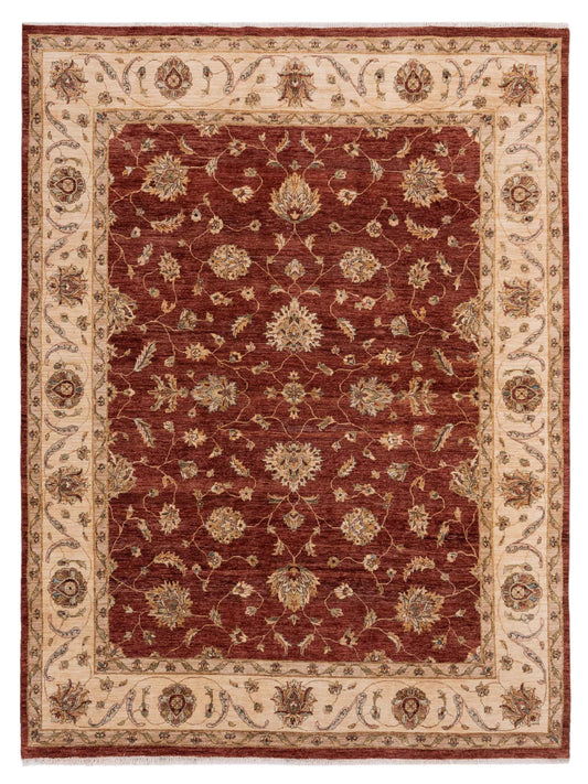 Rajpur Ghazani 148315 Rust Transitional Hand Knotted Rug