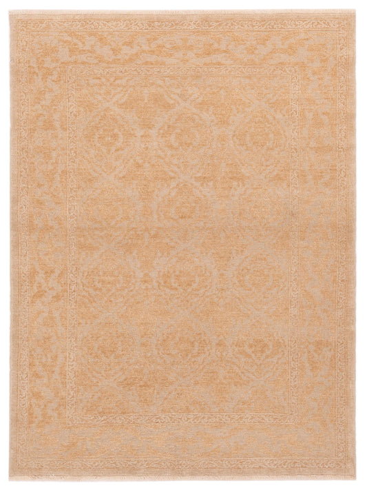 Pasha Defne Tulip Ivory Transitional Hand Knotted Rug