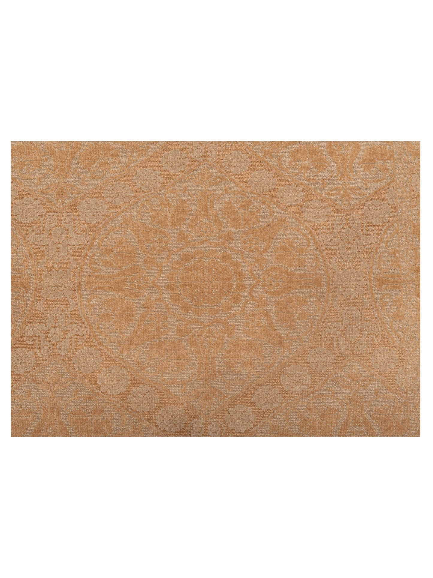 Pasha Defne Lotus Ivory Gold Transitional Hand Knotted Rug