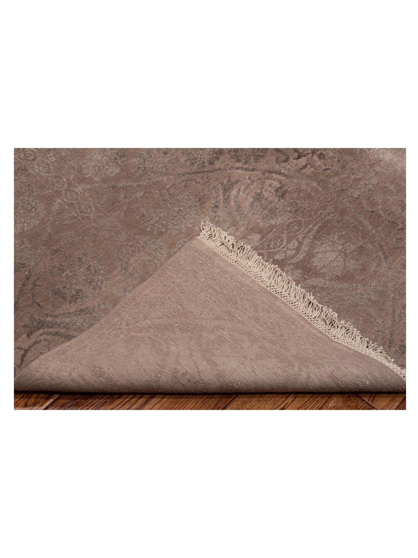 Pasha Defne Allium Brown Brown Transitional Hand Knotted Rug