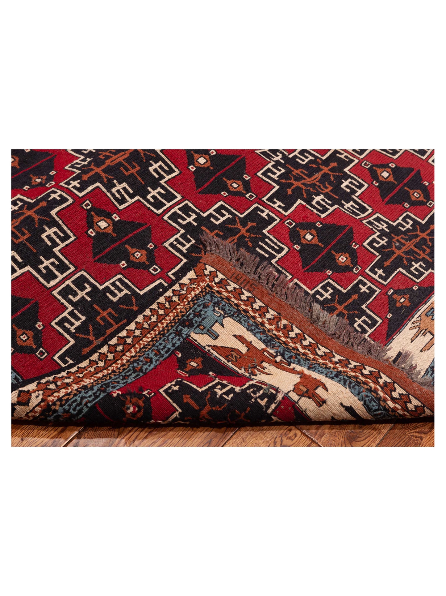 Nomad Afghan Soumak 148719 Multi Multi Tribal Hand Woven Rug