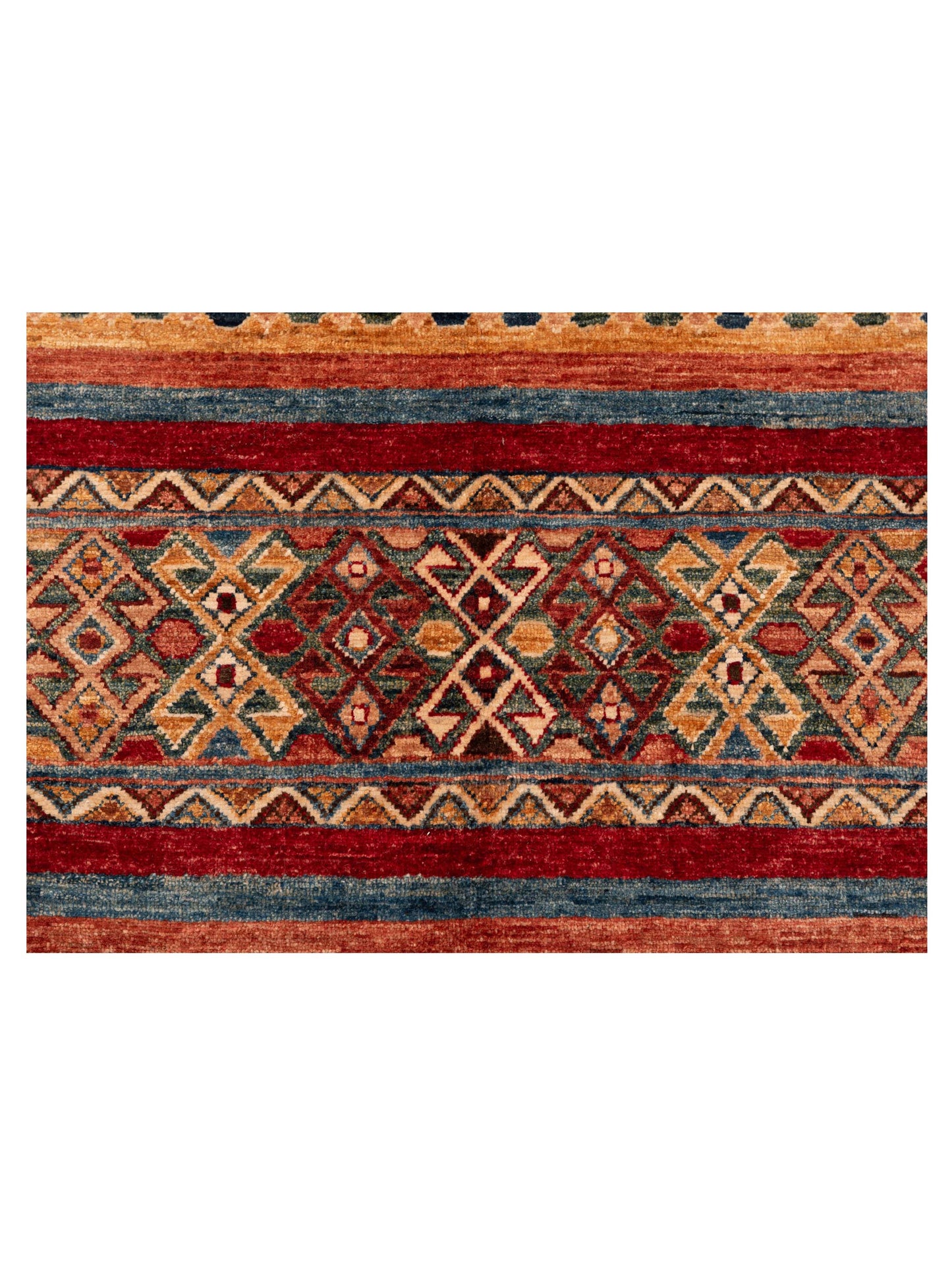 Nomad Horosan 148770 Multi Multi Tribal Hand Knotted Rug