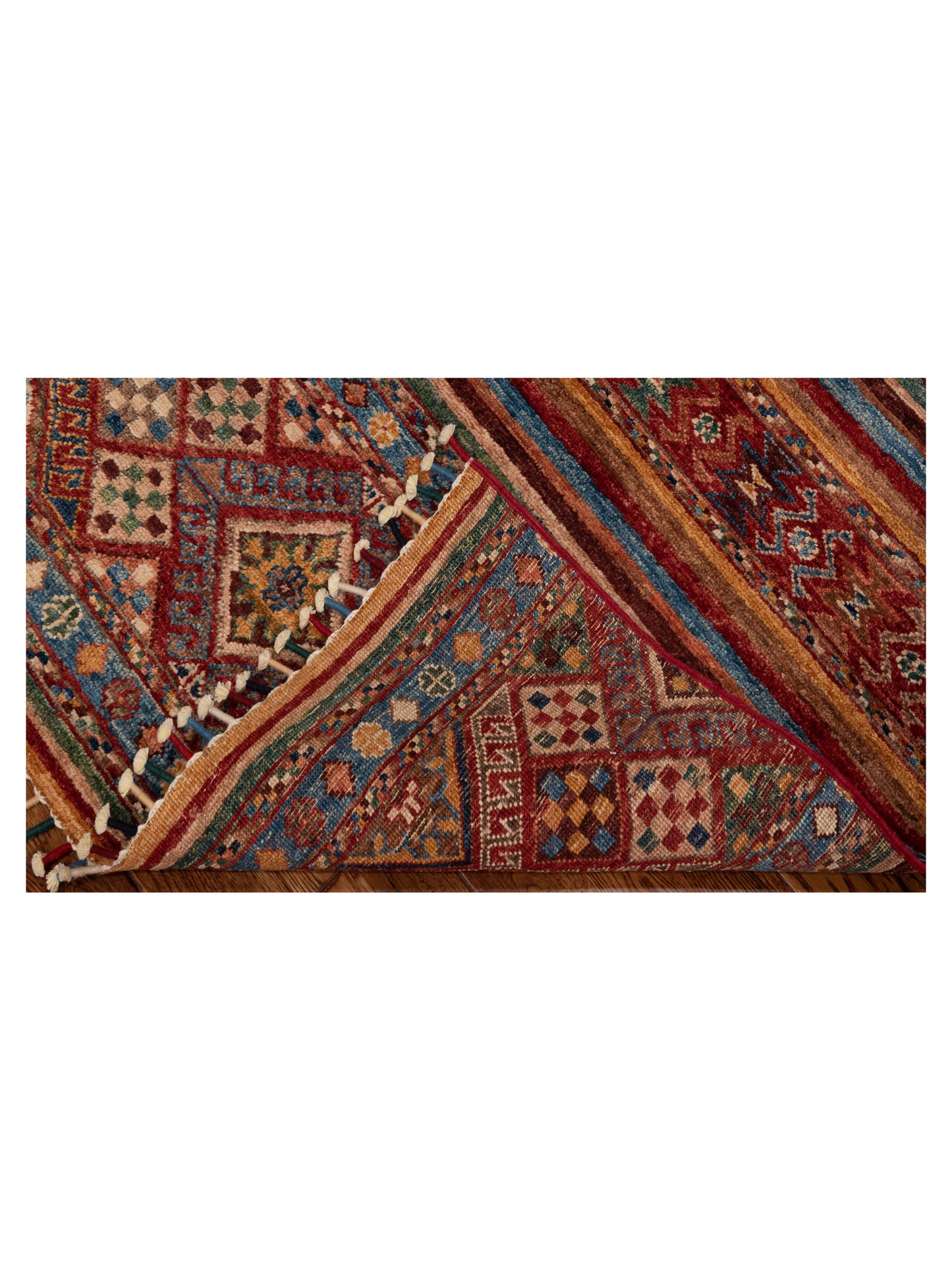 Nomad Horosan 148793 Multi Multi Tribal Hand Knotted Rug - 3x4