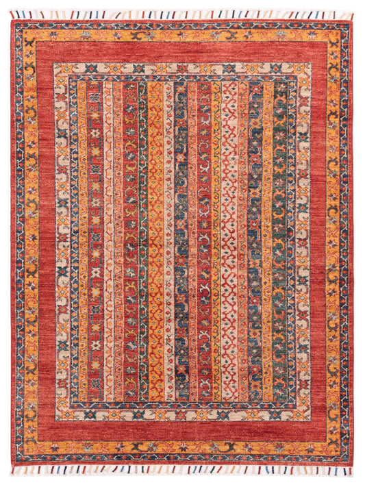 Rajpur Shawl 148867 Multi Tribal Hand Knotted Rug