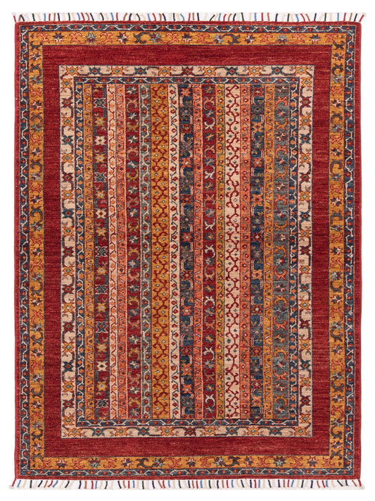 Rajpur Shawl 148868 Multi Tribal Hand Knotted Rug