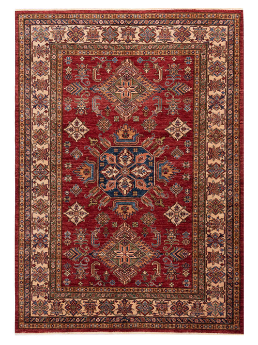 Nomad Kars 148972 Red Tribal Hand Knotted Rug