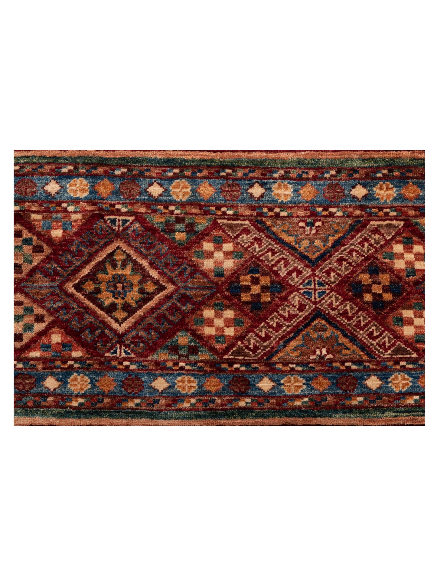 Nomad Horosan 148982 Multi Multi Tribal Hand Knotted Rug