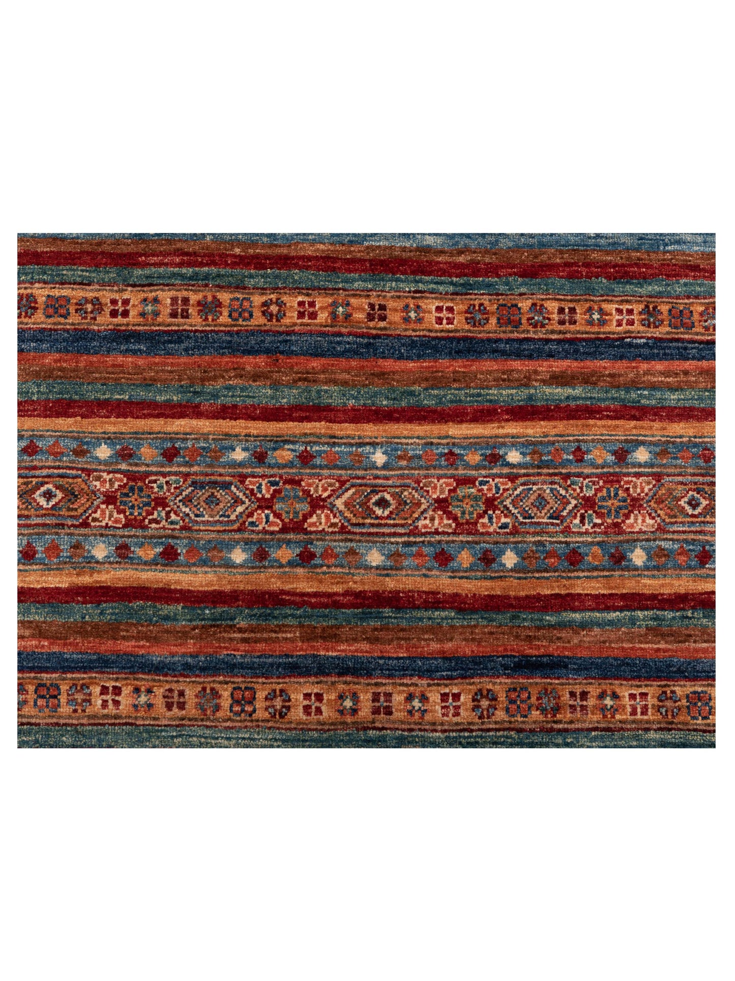 Nomad Horosan 148993 Multi Multi Tribal Hand Knotted Rug