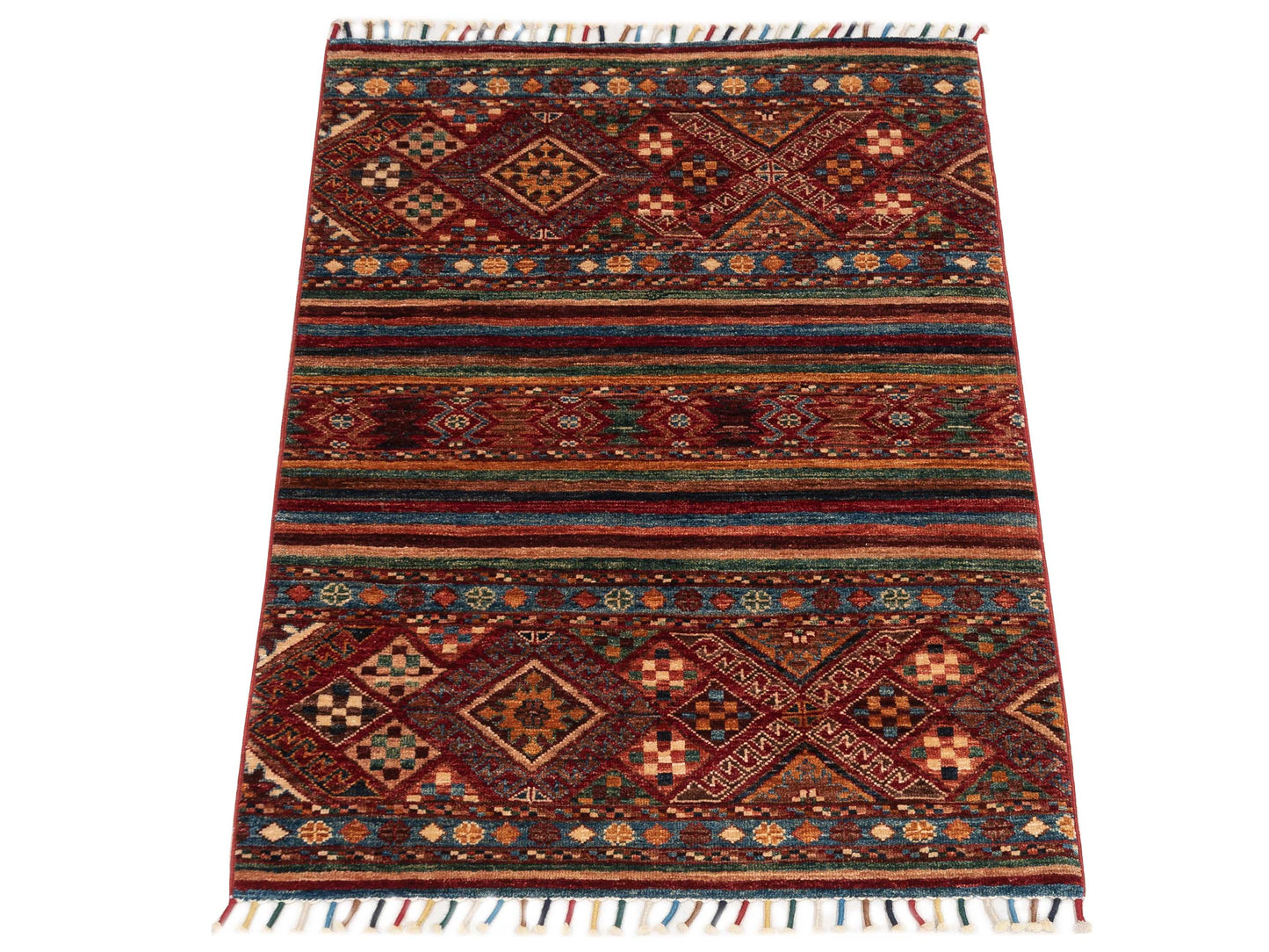 Nomad Horosan 149007 Multi Multi Tribal Hand Knotted Rug