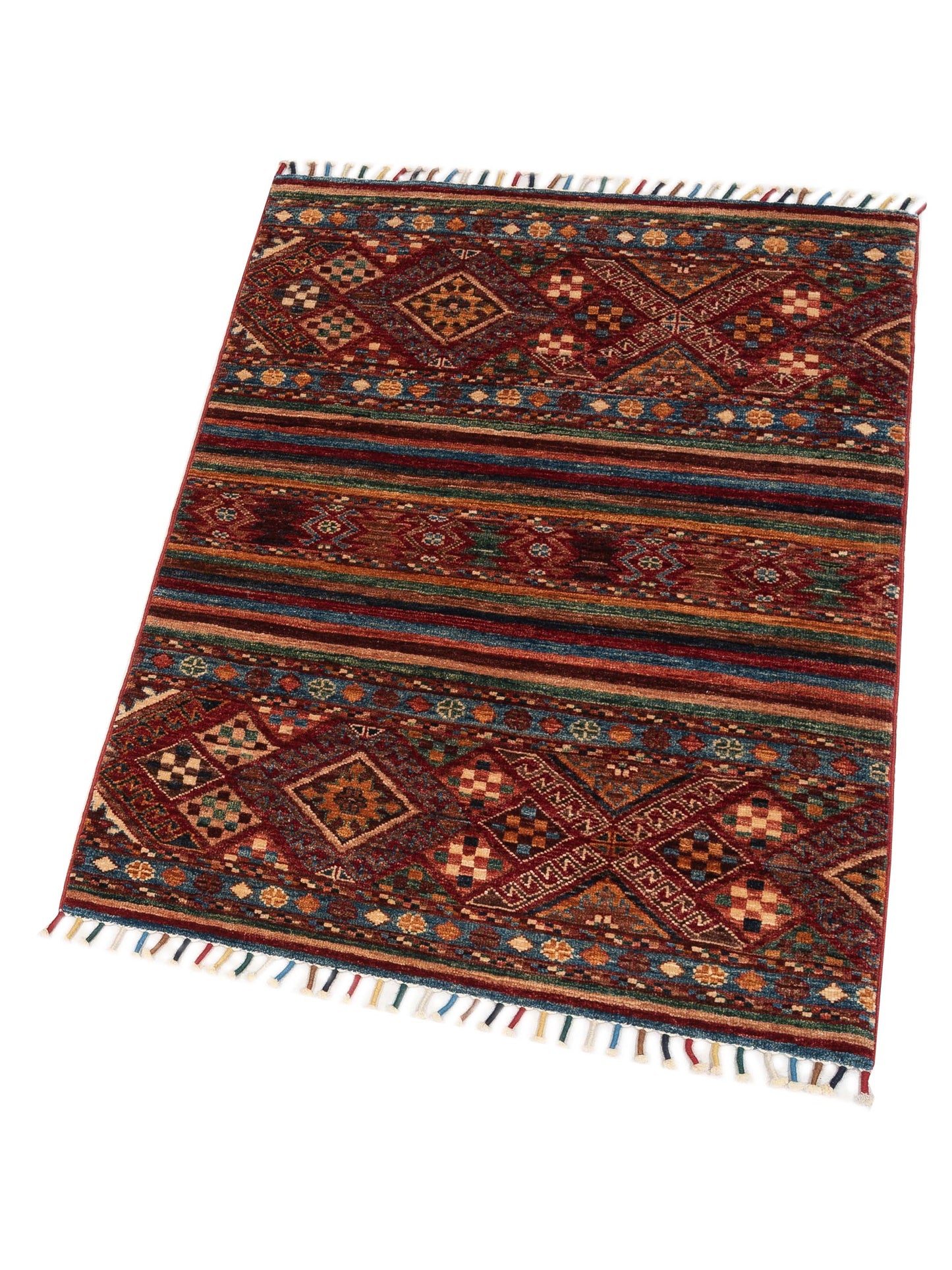 Nomad Horosan 149007 Multi Multi Tribal Hand Knotted Rug