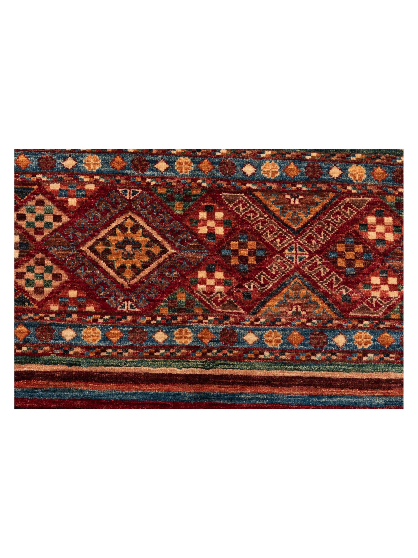 Nomad Horosan 149007 Multi Multi Tribal Hand Knotted Rug