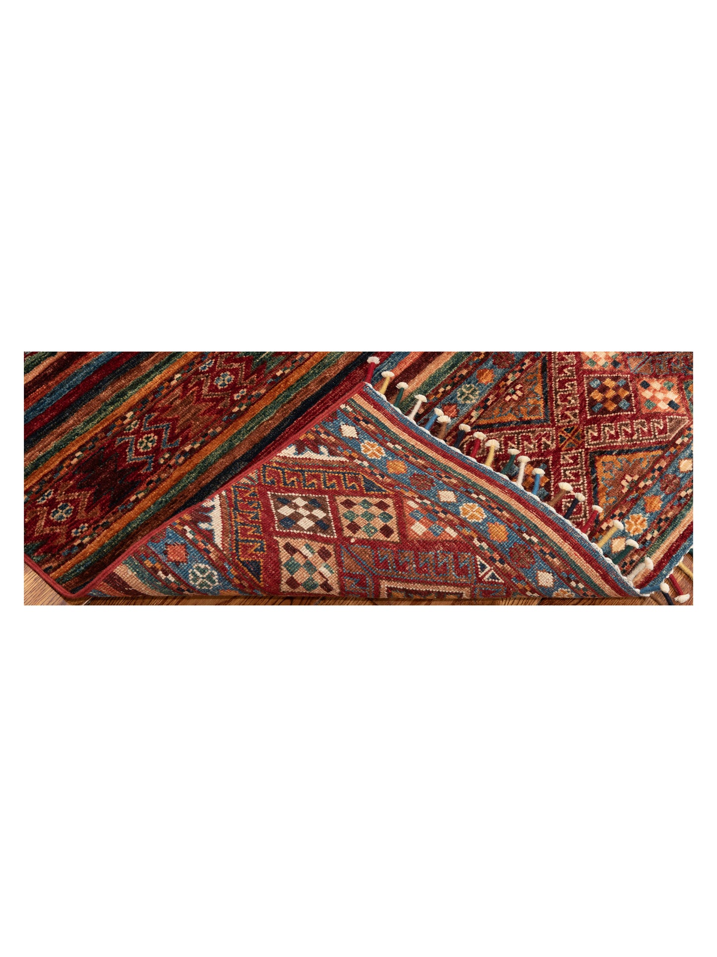 Nomad Horosan 149007 Multi Multi Tribal Hand Knotted Rug