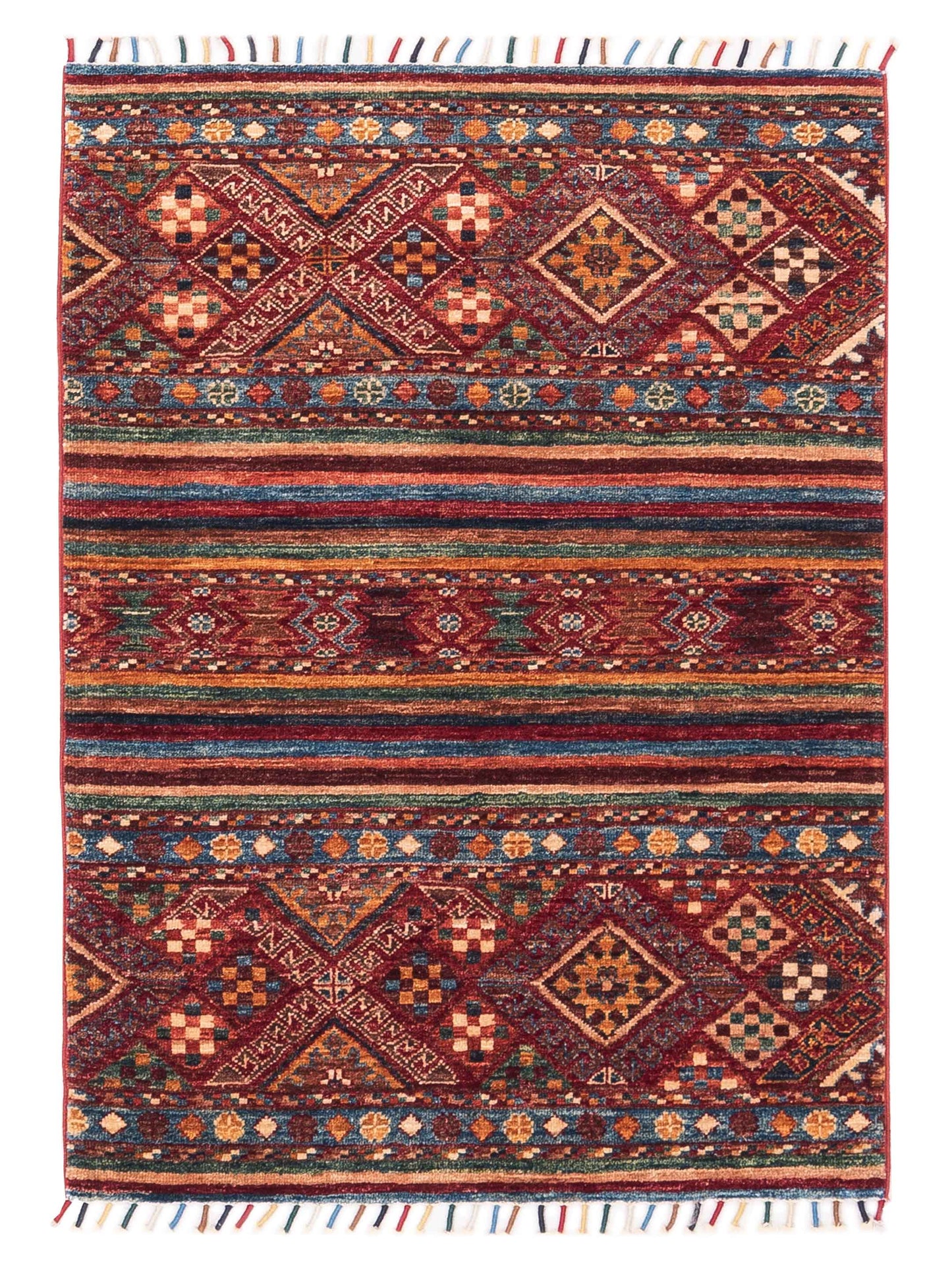 Nomad Horosan 149007 Multi Tribal Hand Knotted Rug