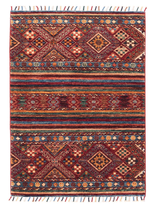 Nomad Horosan 149007 Multi Tribal Hand Knotted Rug