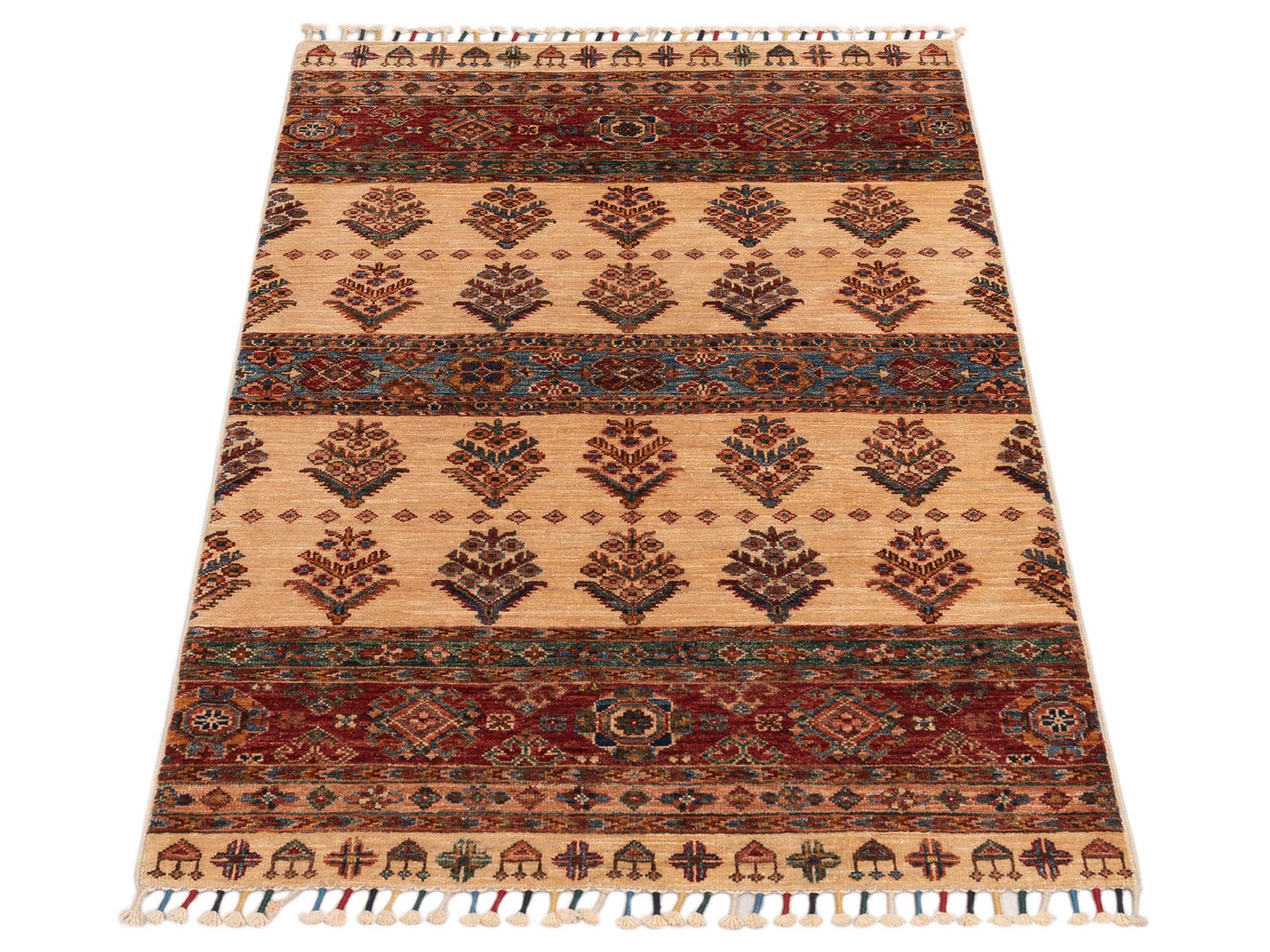 Nomad Horosan 149024 Multi Multi Tribal Hand Knotted Rug