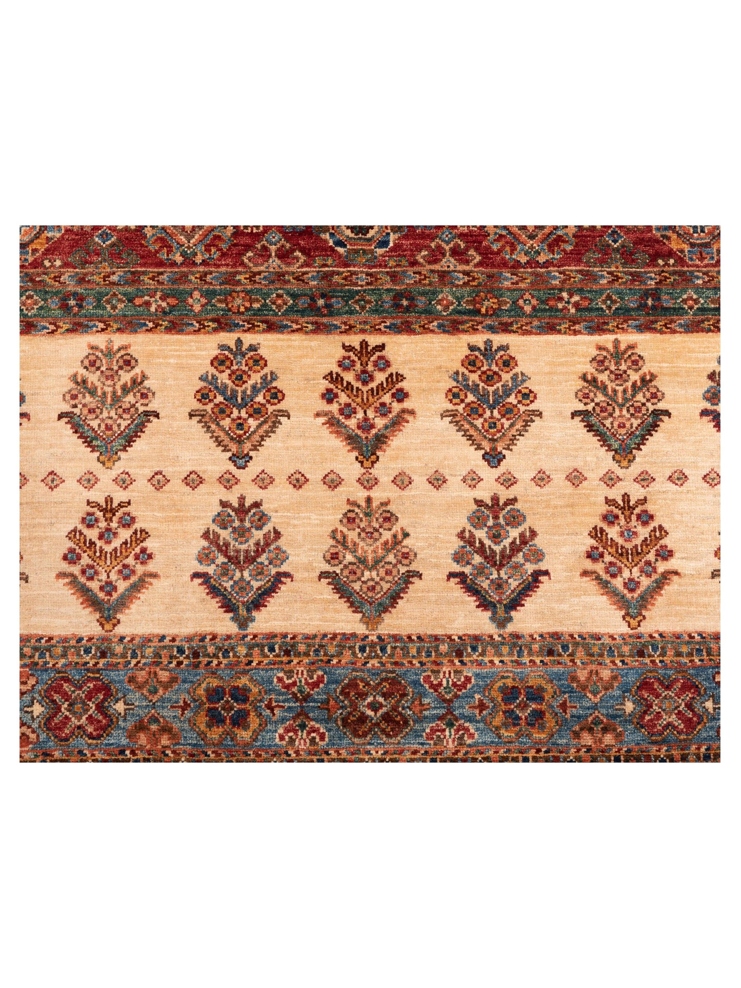 Nomad Horosan 149024 Multi Multi Tribal Hand Knotted Rug