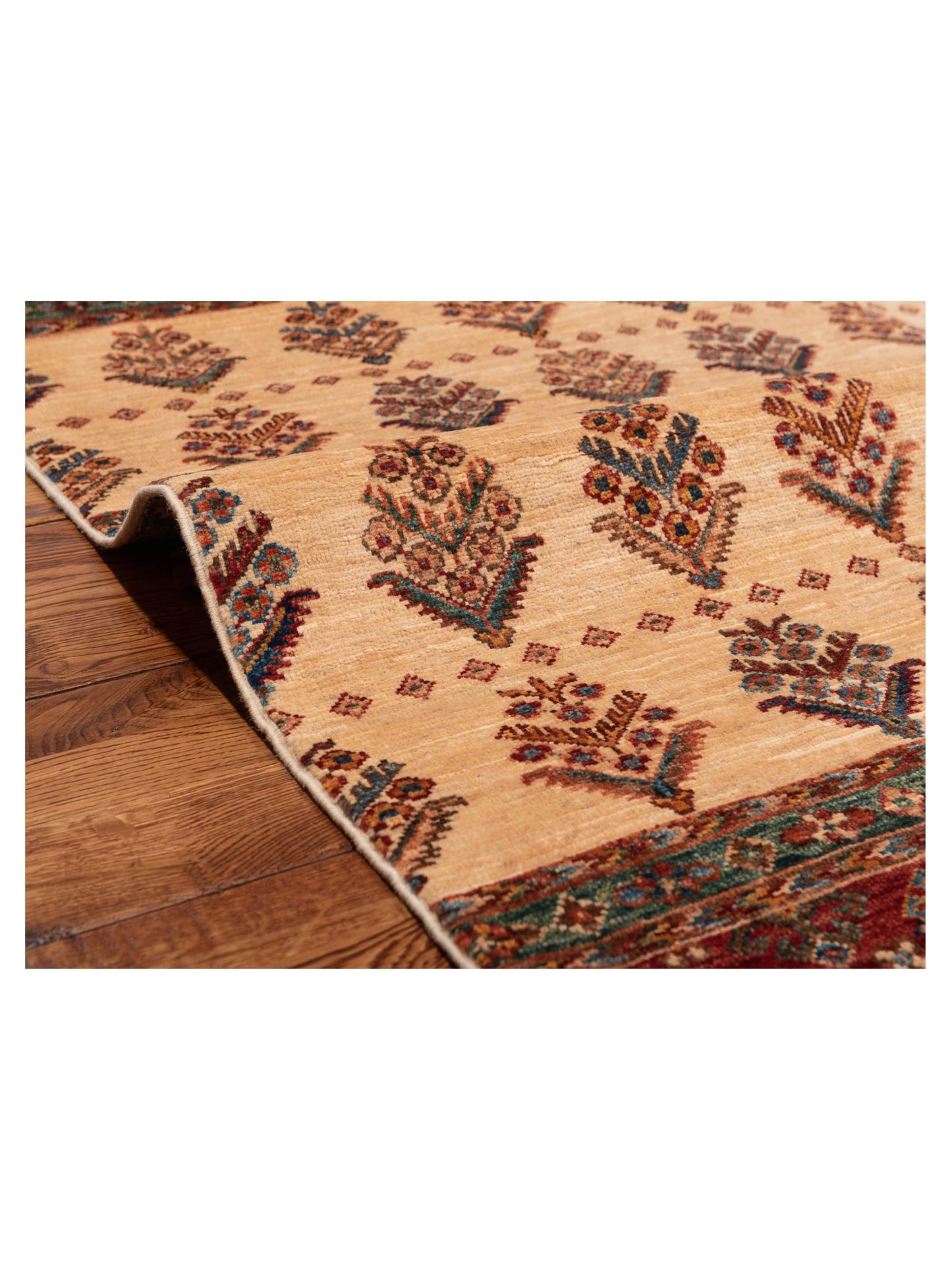 Nomad Horosan 149024 Multi Multi Tribal Hand Knotted Rug