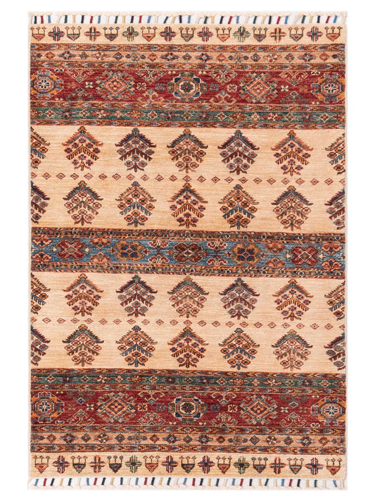 Nomad Horosan 149024 Multi Tribal Hand Knotted Rug